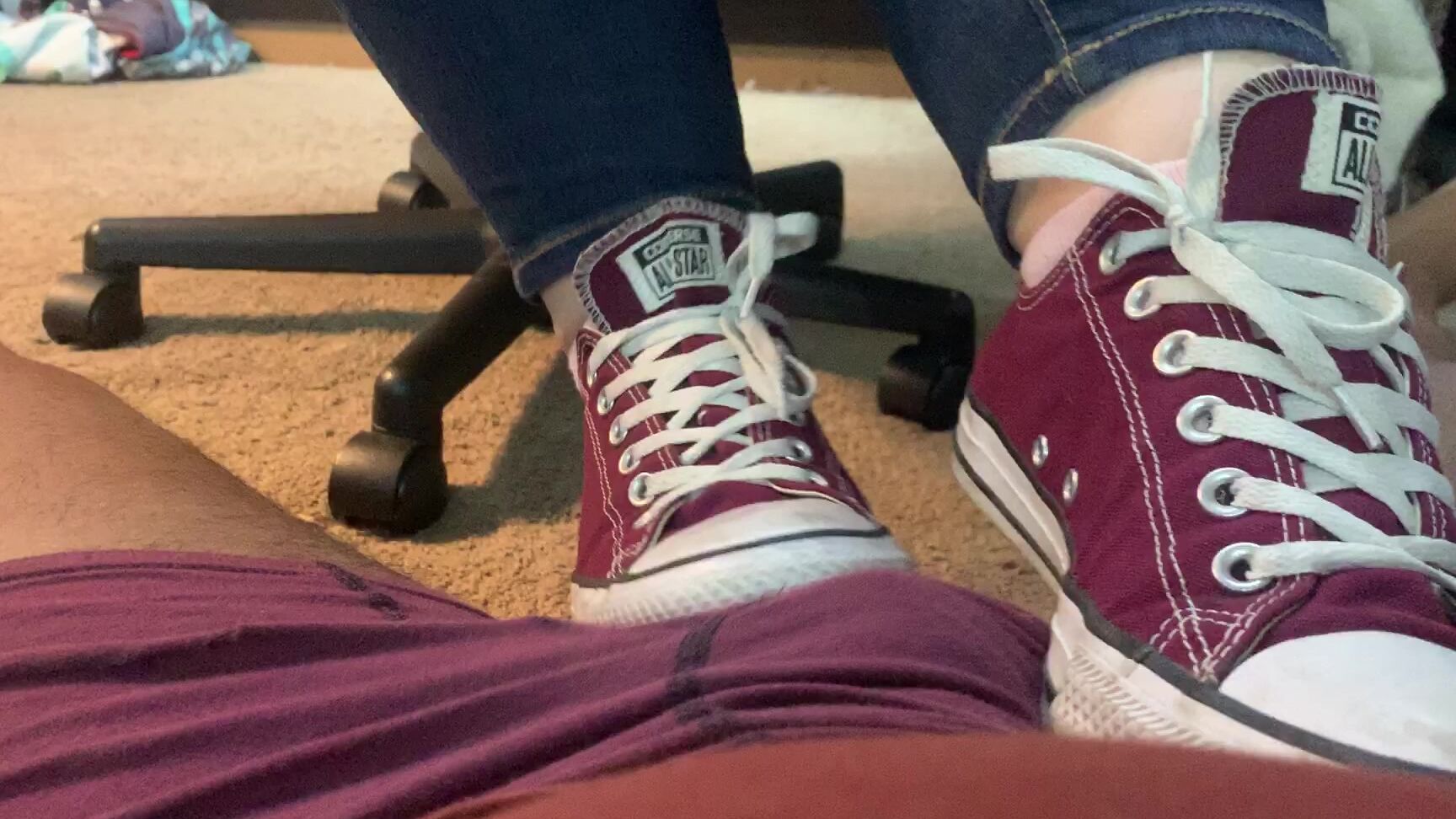 Ballbustingbitch Getting Stepped On After School