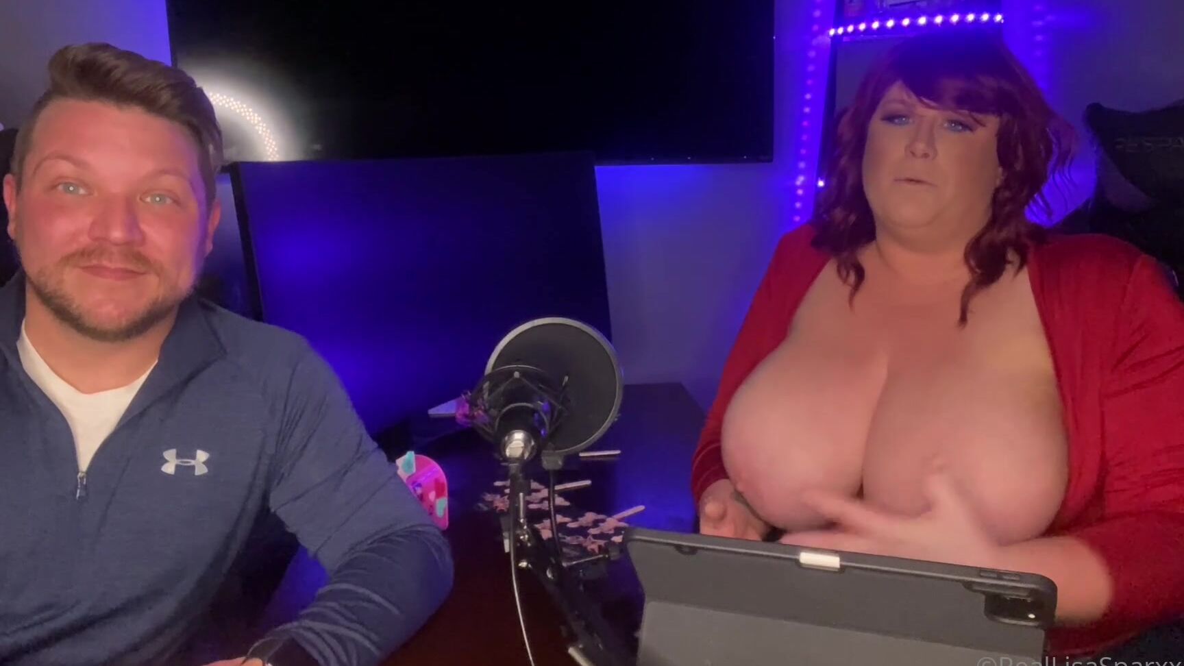 Reallisasparxx New Video Happy Titty Tuesday Making Matt Fell Awkward As I Do The How With My Huge Hea