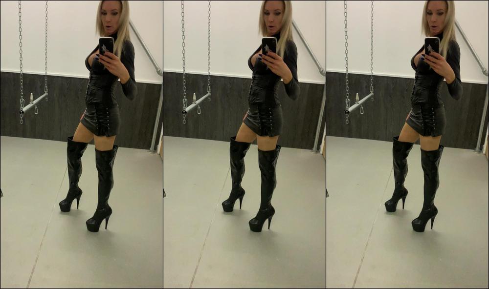 Lady Dark Angel What Do You Think To The New Boots Xx
