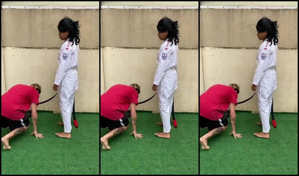 Erika Keylla Nicknamed Kellfemdom 05 17 2023 Onlyfans Video Meu Escravo Para Treinos Se Ousou Em Me Bater E Sofreu As Consequencias