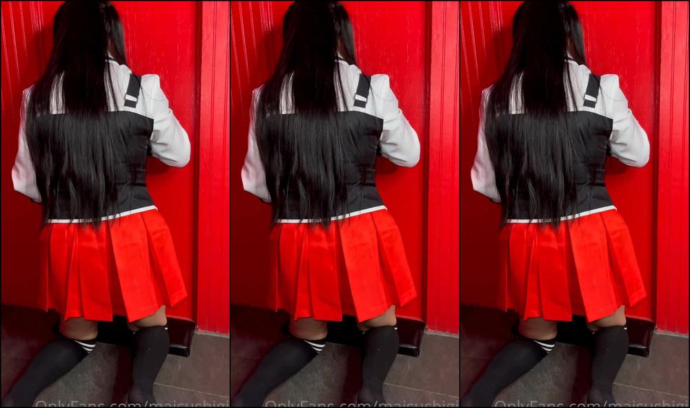 Maisushigirl My Second Gloryhole Creampie In A Schoolgirl Outfit