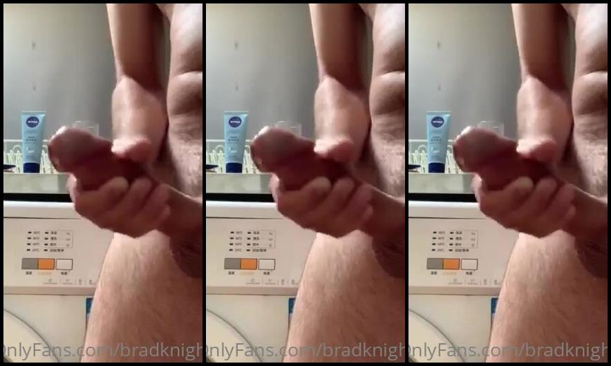 Bradknightxxx Stroking This Fat Long Cock