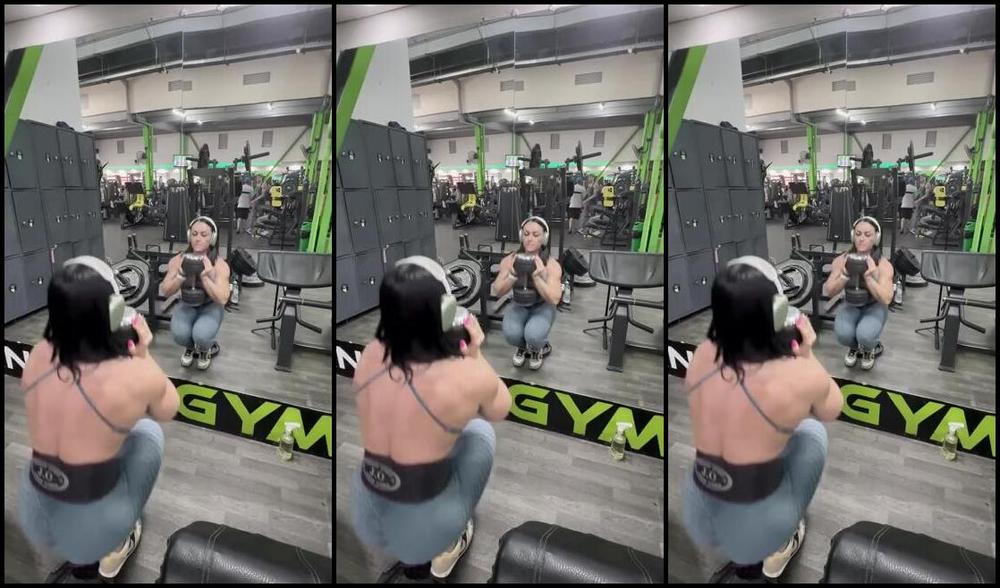 Quadsgoddess Nicknamed Quadsgoddess 04 24 2025 Onlyfans Video My Gym Workout From Today