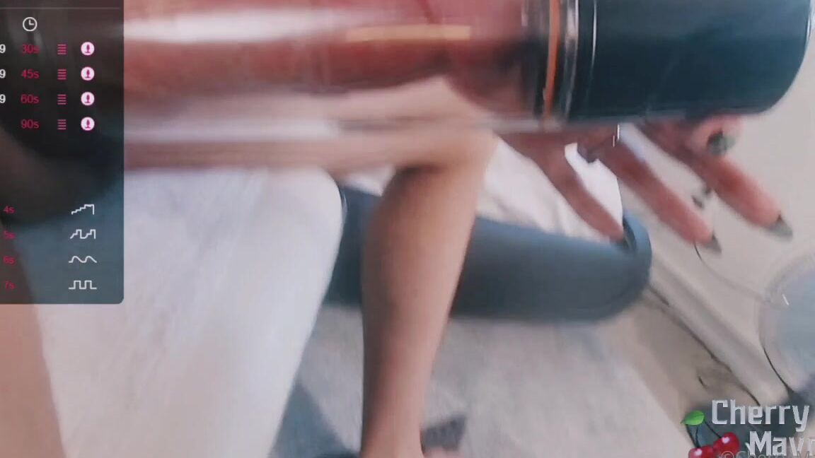 Cherrymavrik Cock Pumping Vibrating Butt Plug Two Cumshots One Premature And More This Was Quite T