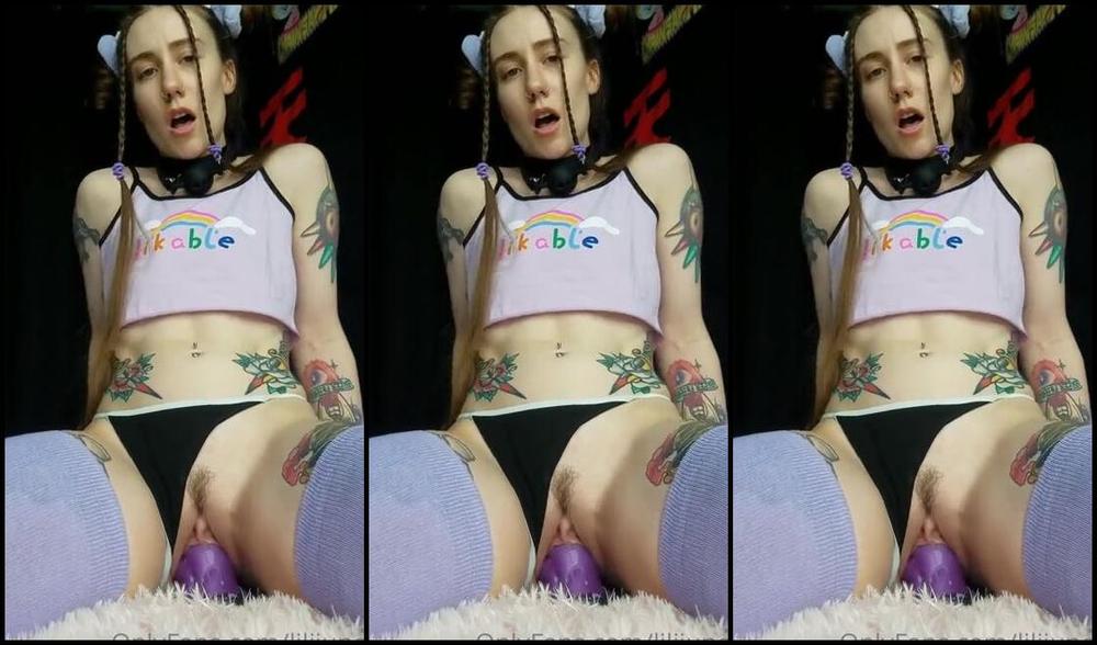 Lilijunex Onlyfans I Looove Being Blindfolded And Gagged During Partnered Play So I Figured Why Not With Myself As Welp