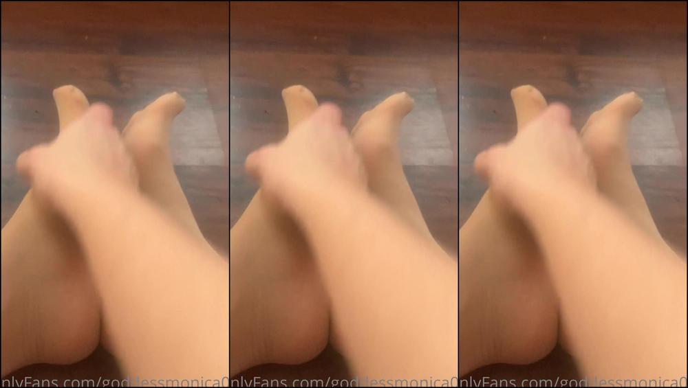 Goddessmonica W Panty Hose Tease Per Your Request