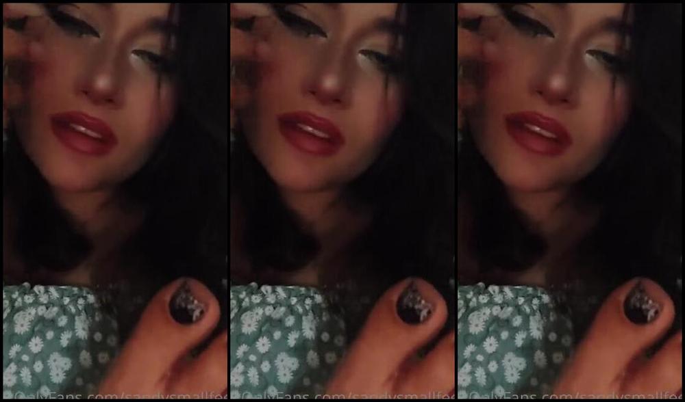 Mica Sandy Nicknamed Sandysmallfeet Onlyfans Self Worship Joi Just So You Dont Forget How Sexy I Am Haha If Thats