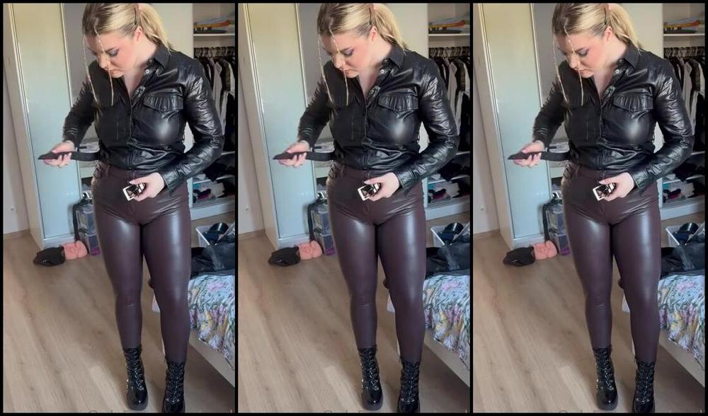 Kinky Navlia Onlyfans Do You Like When Girl Wear Leather Belt