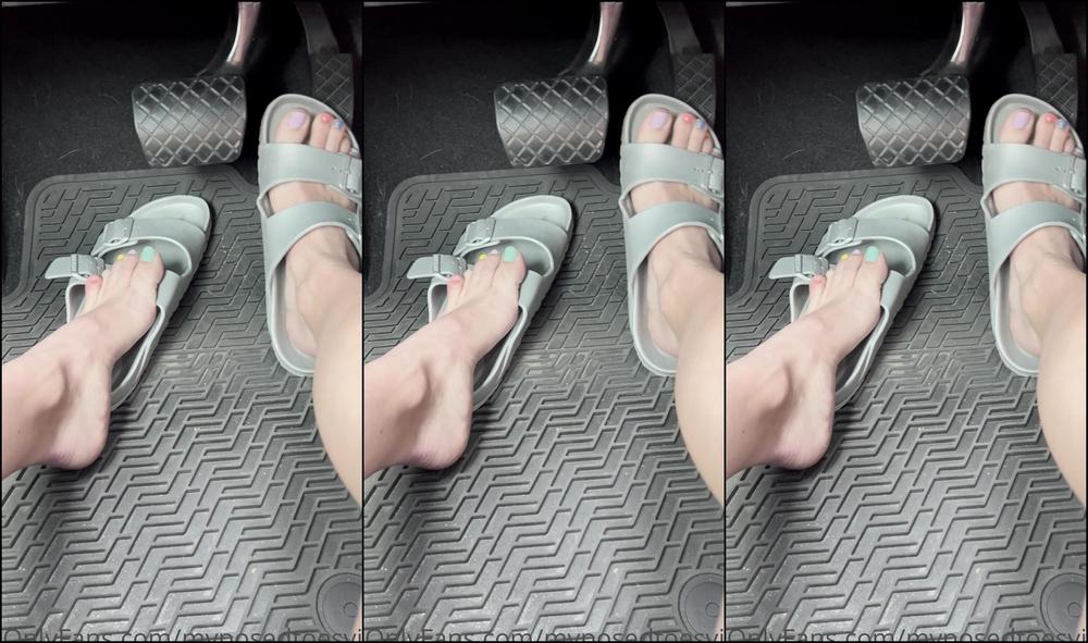 Myposedtoesvip Come Watch Me Drive To Get A New Fresh