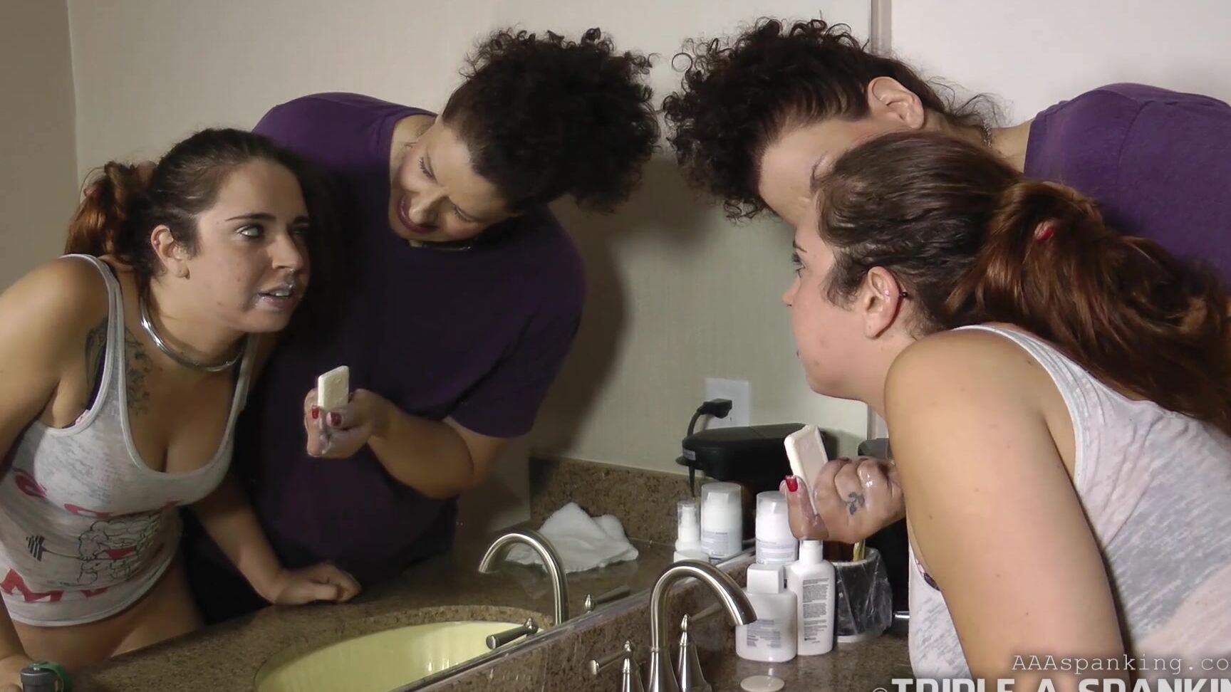 Triple A Spanking, Adriana Evans, Miss Chris, Full HD, aaaspanking spanked soaped strapped Clips4Sale