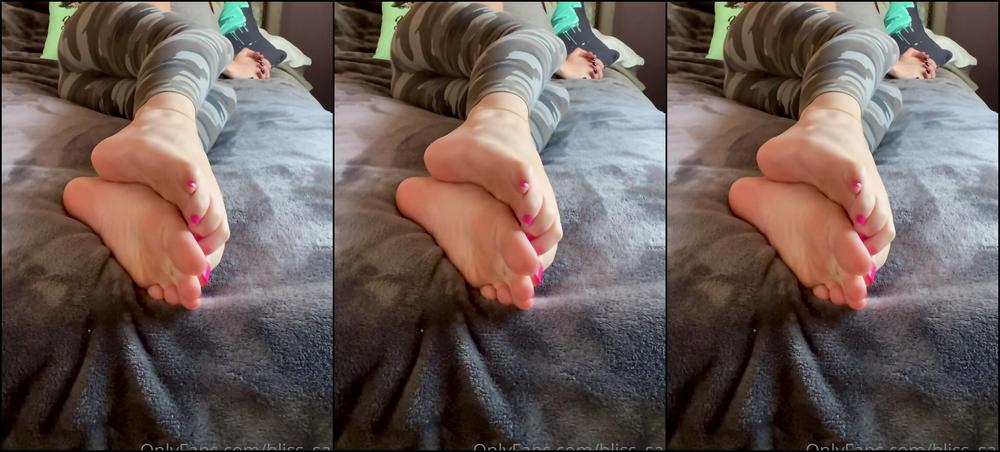 Sams Soles Your Point Of View At My Feet While I Watch Tv