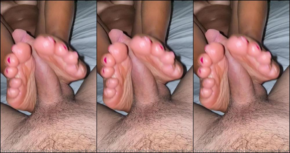 Whosbonnieandclyde There S A First For Everything I Made Him Cum With Using Just My Feet