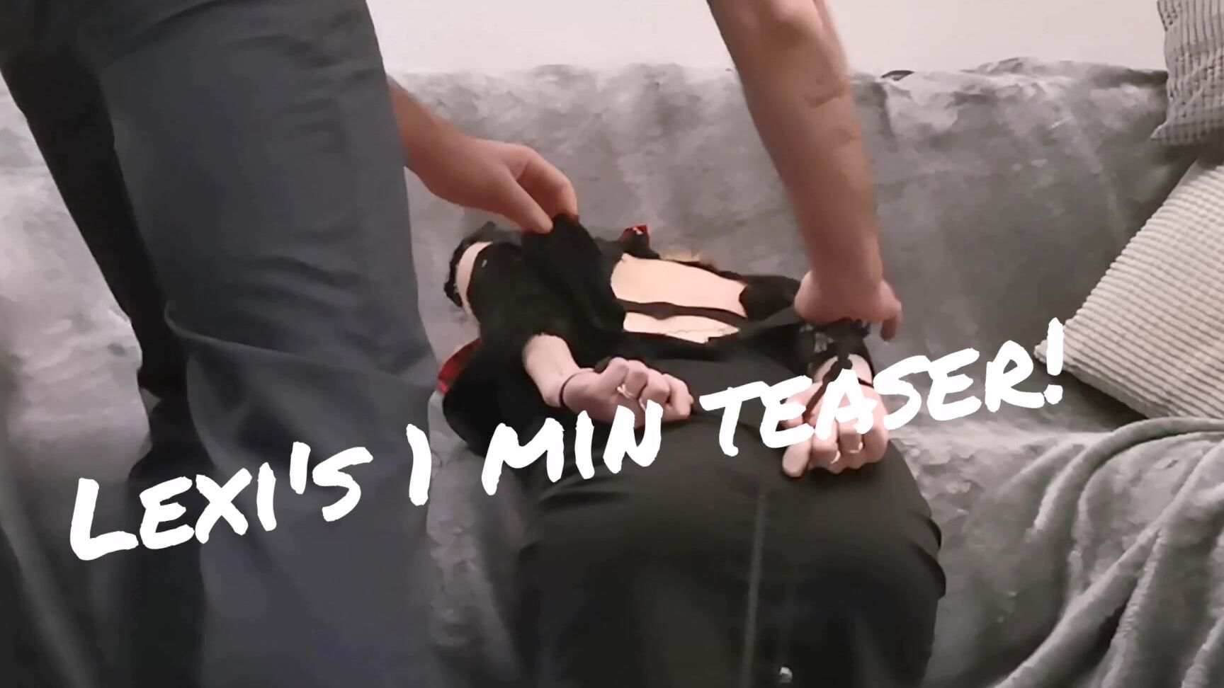 Bondage Rope,Domination,Submissive Sluts,Clothes Destruction / Burning,Fingering lexi snow lexis 1 min teaser ManyVids