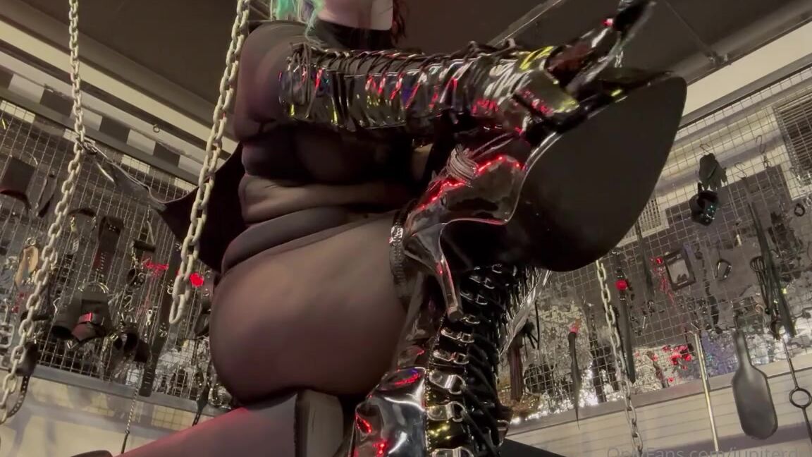 Jupiter Domina Nicknamed Jupiterdomina Onlyfans Pvc Boots And Gloves Joe Abrupt Ending