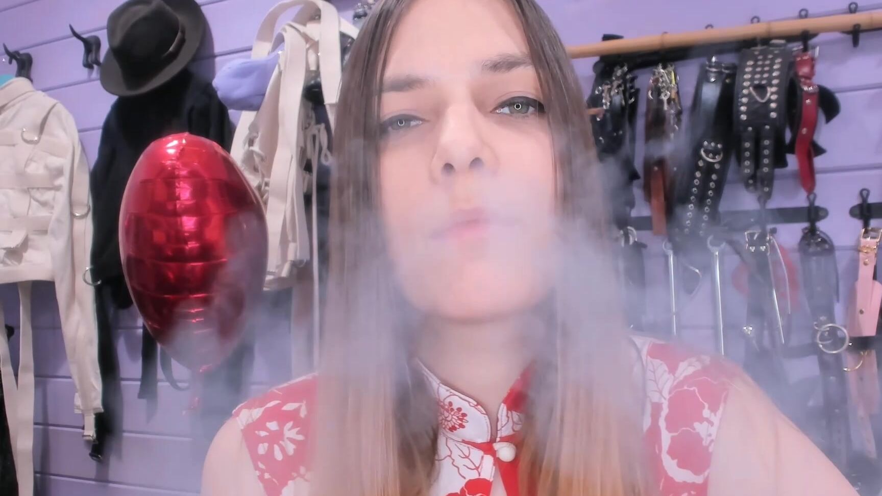 Mistresspriest Smoking In The Face And Humiliate