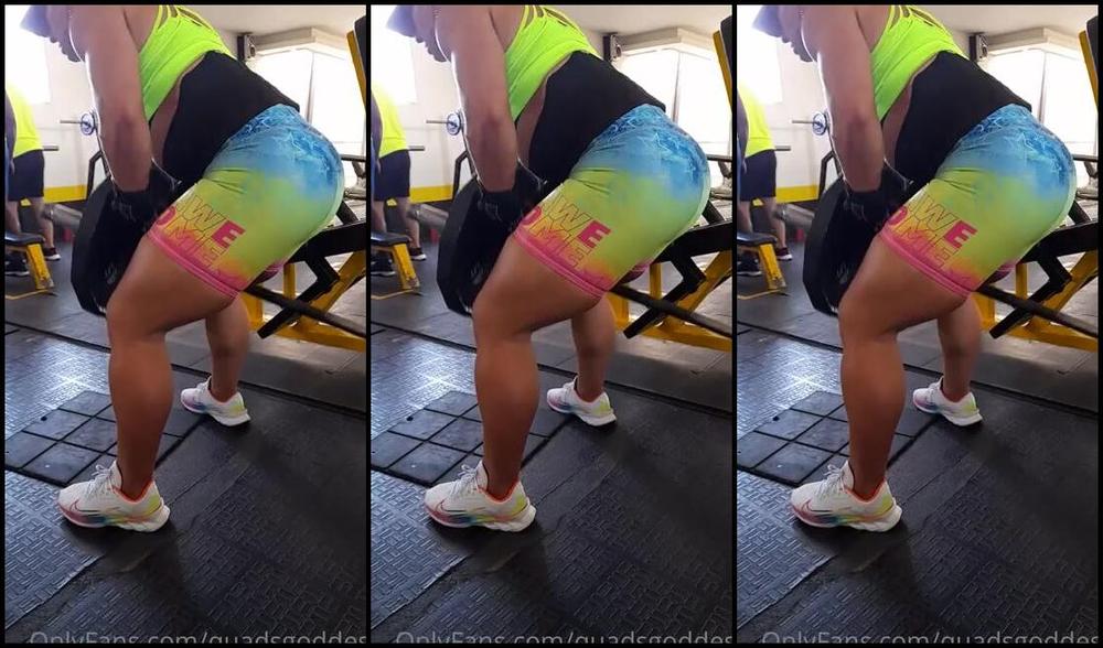 Quadsgoddess Nicknamed Quadsgoddess 08 10 2021 Onlyfans Video Today In The Gym E4Y2