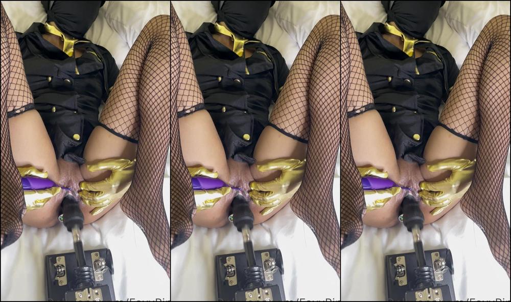 Foxxpink Flight Attendant Can Only Fly High When She Busts Hellopink