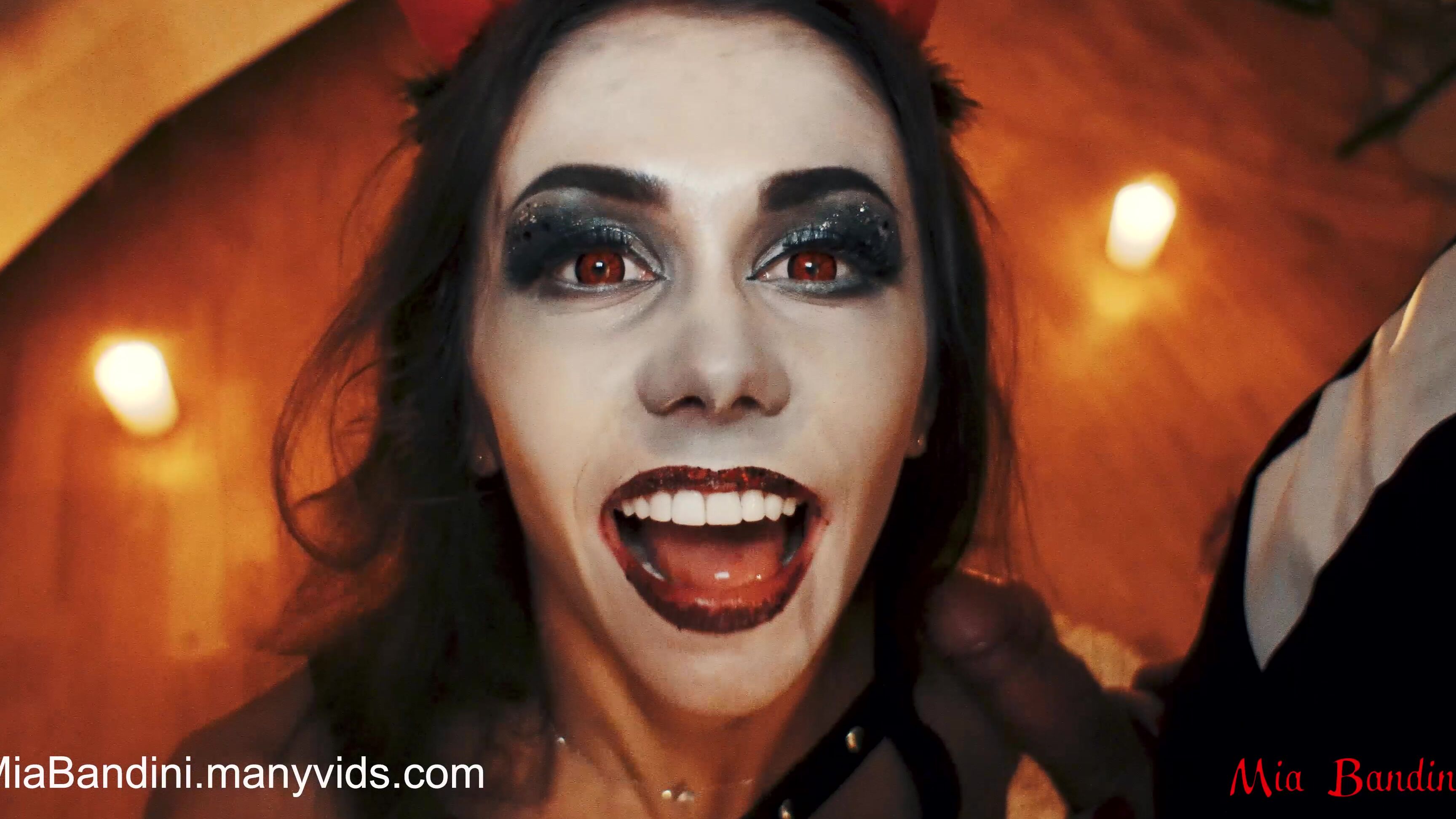 Amateur, Cum In Mouth, Fantasies, Halloween, Role Play mia bandini horny devil fucked skeleton halloween ManyVids