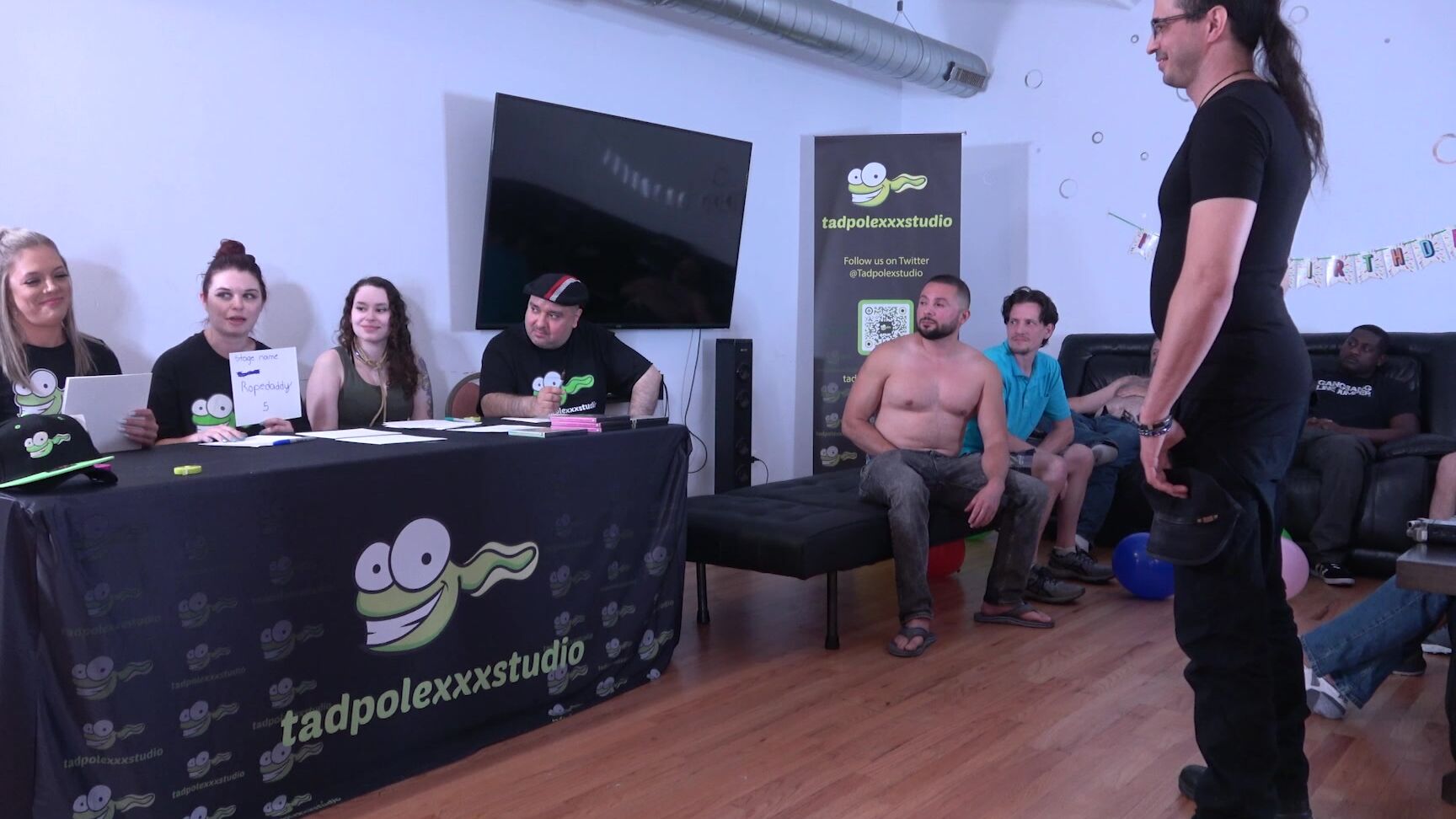 "TadPoleXXXStudio" cock, contest, games, happybirthday, pornstars Male Talent Stage Name amp Cock Rating manyvids