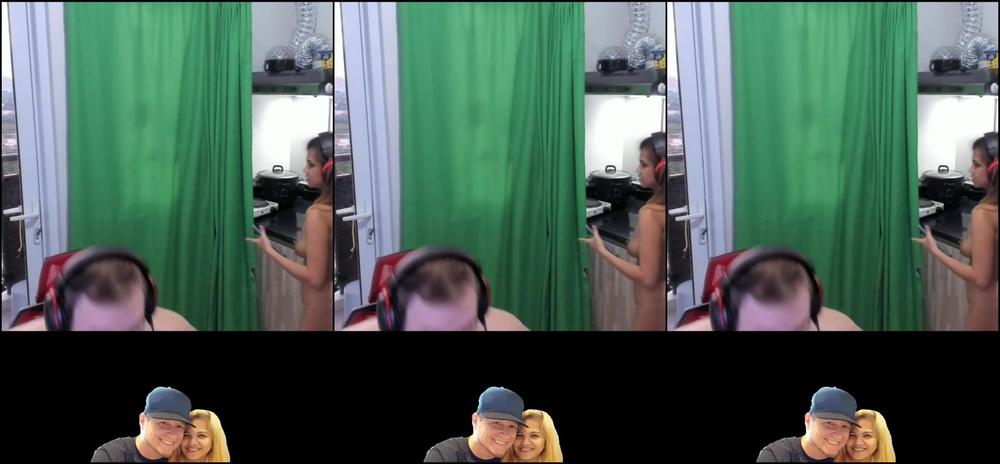 Sexygamingcouple Squirt Gun Squirt Show Lay Down With Phone Above You And Get Ready To Shoot The Gun