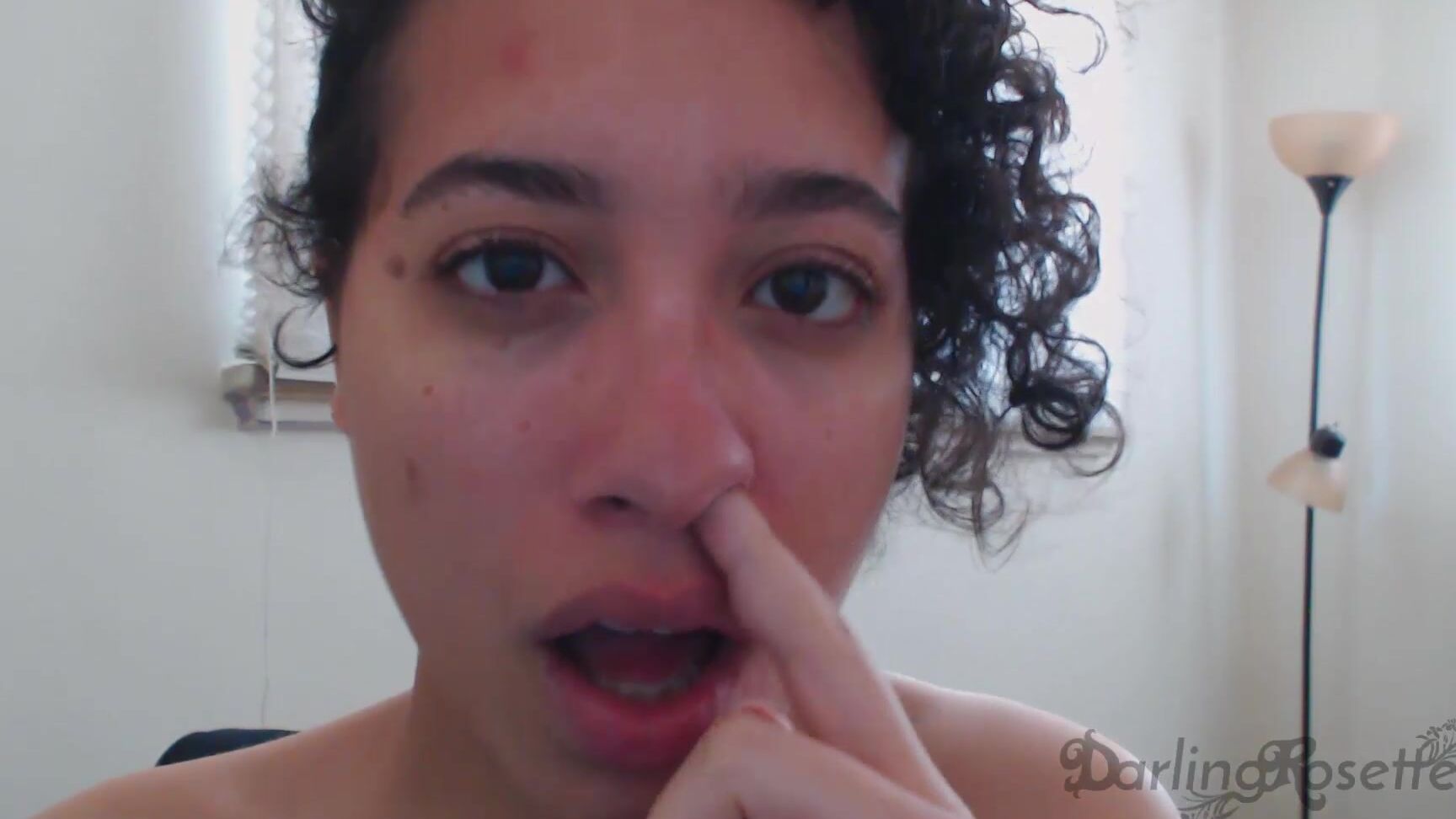 Darlingrosette Massaging My Nostrils