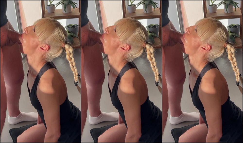 throat goat morning blowjob deepthroat facefuck manyvids