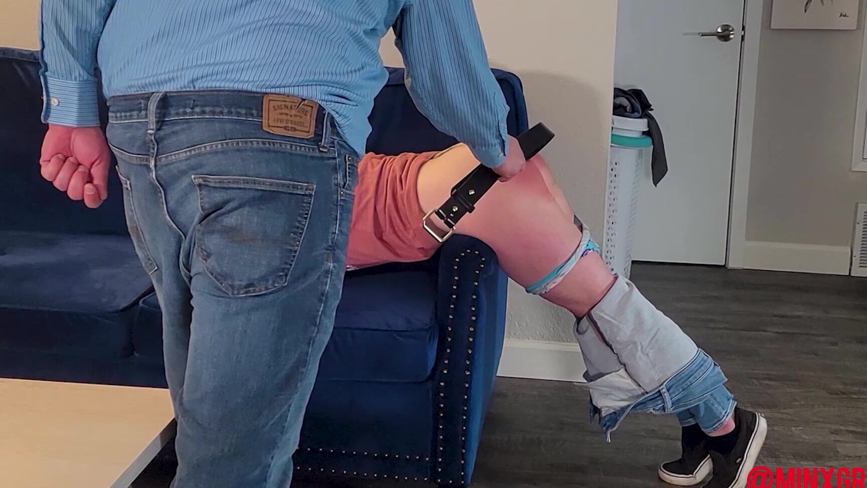 Minx Grrl, Spanking M F, Full HD, Minx Grrl's Fetish Corner MGFC My Week Of Punishments Day 5 Paddled And Strapped Clips4Sale