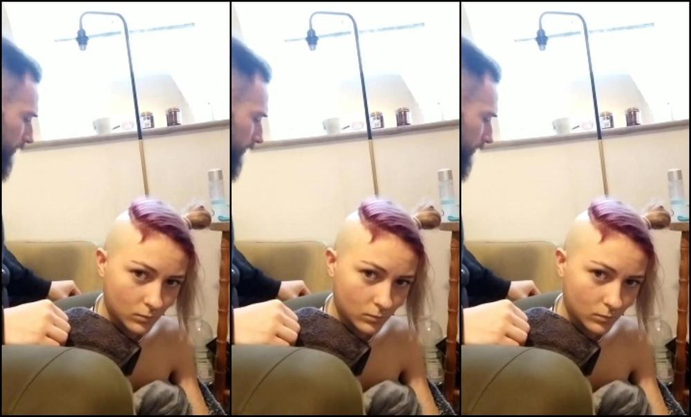 Boundbyflames Stream Started At Pm Live Routine Head Shave