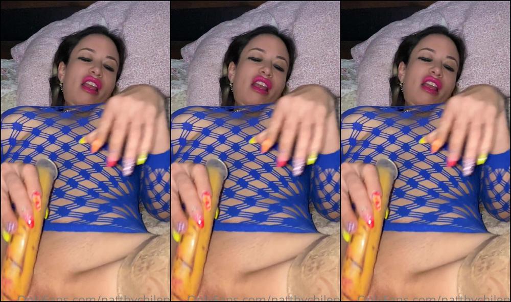 Natthychilena Me La Corr Con La Banana Que Rico Acabe Les Dejo Este Video Amores