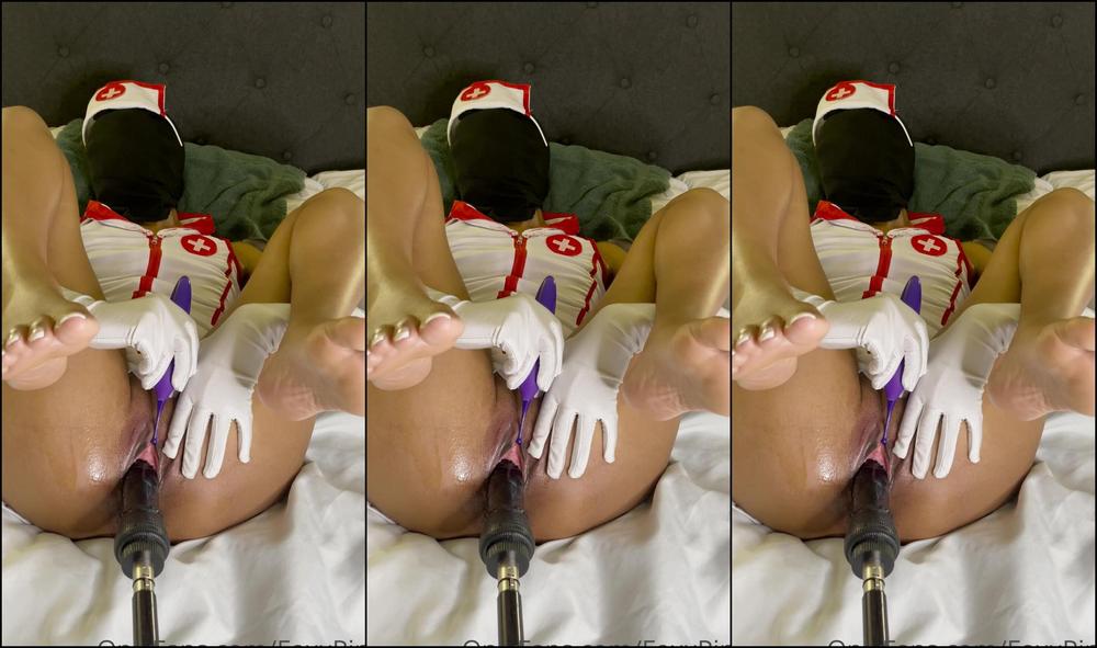 Foxxpink I Am The Nurse And Your The Patient And What You Need Is To Jerk Off To My Content And Bu