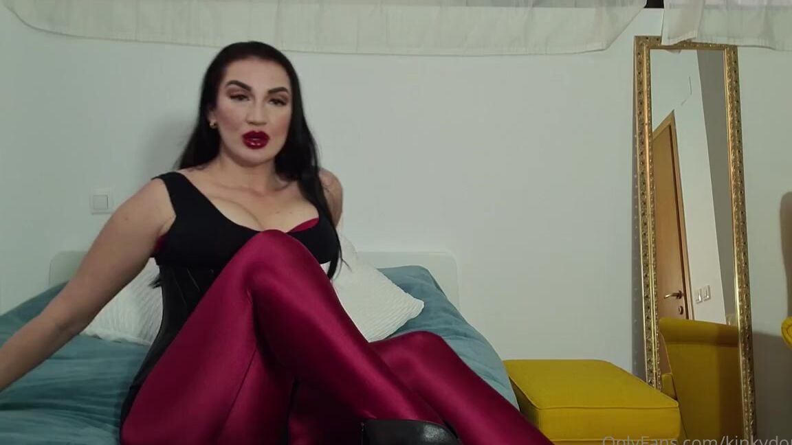 Kinkydomina Onlyfans Spandex Pantyhose Highheels Indulge In My Love For Shiny Opaque Pantyhose Have I Ever Told You