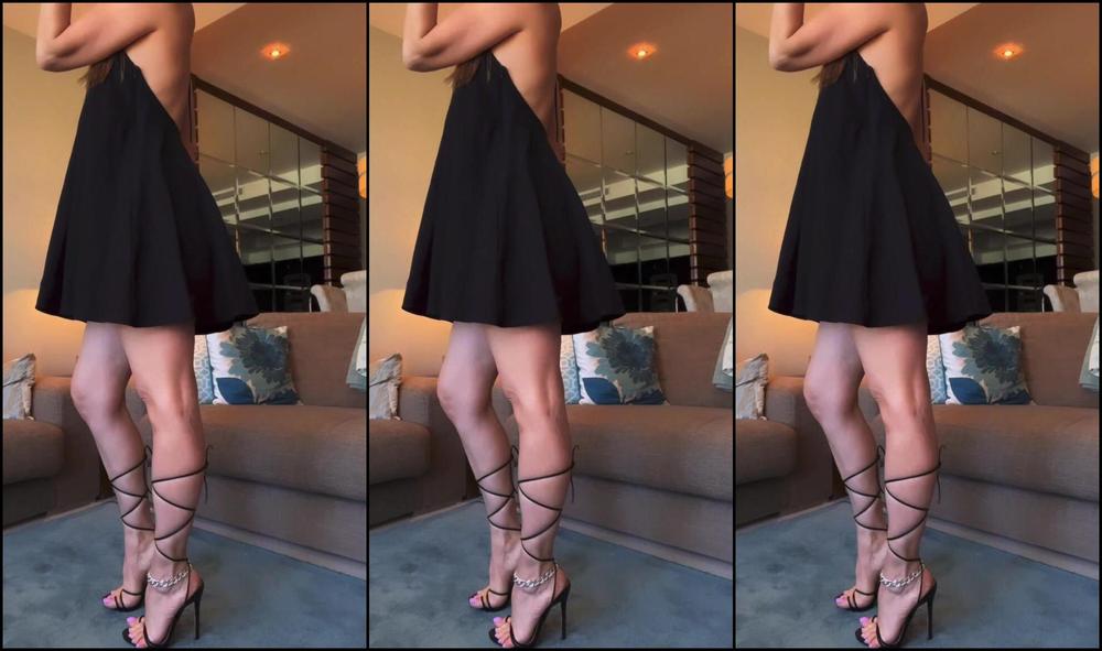 Milenasfeet Watch Me As I Walk Around In High Heels After Taking My Shoes Off With Some Shoe Danglin