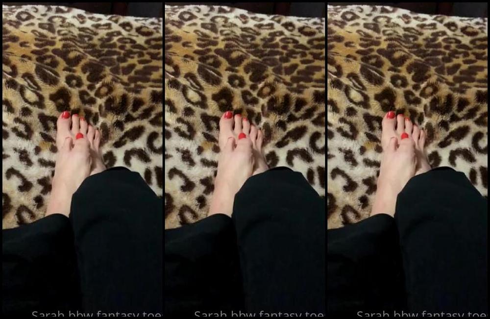 Sarah Bbw Fantasy Toes Aka Comefollowsarah Onlyfans My Toes Need A Good Rub Down