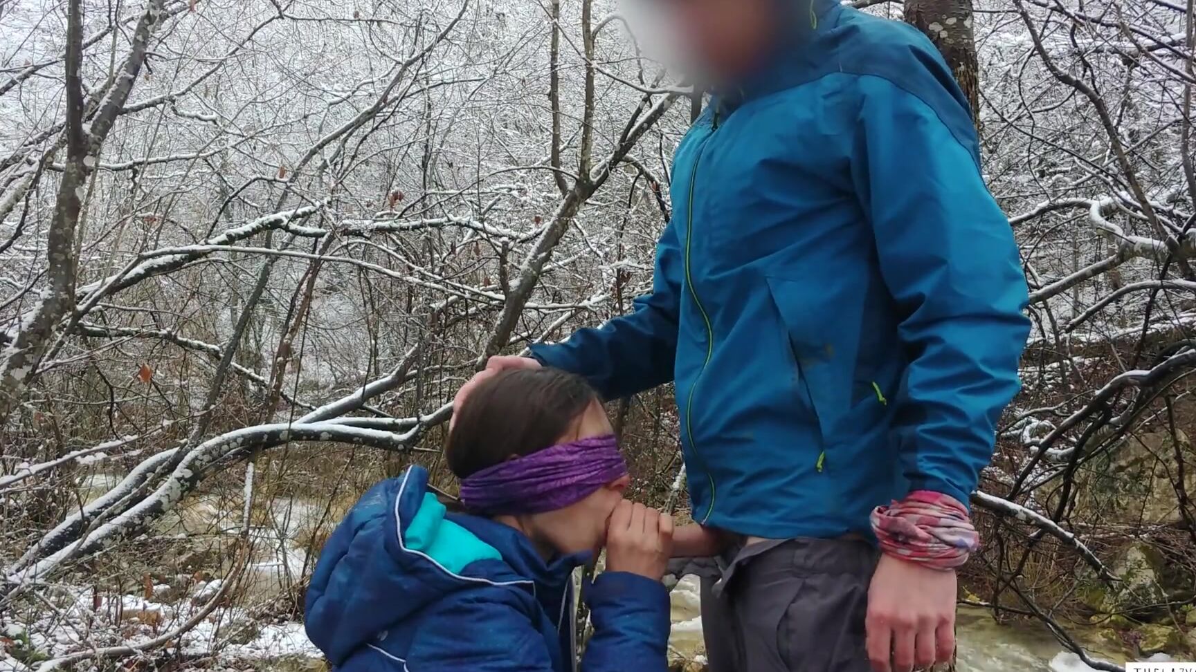 thelazycouple Public Blowjob And Cum Swallow Near The Mountain River Pornhub