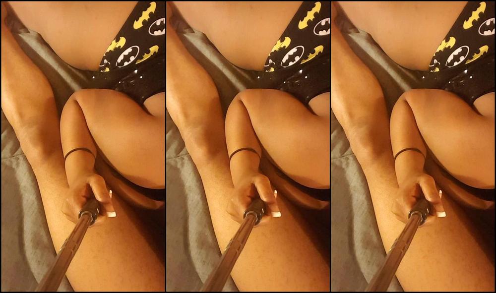 Renelove Sloppy Selfie Stick Blow Job