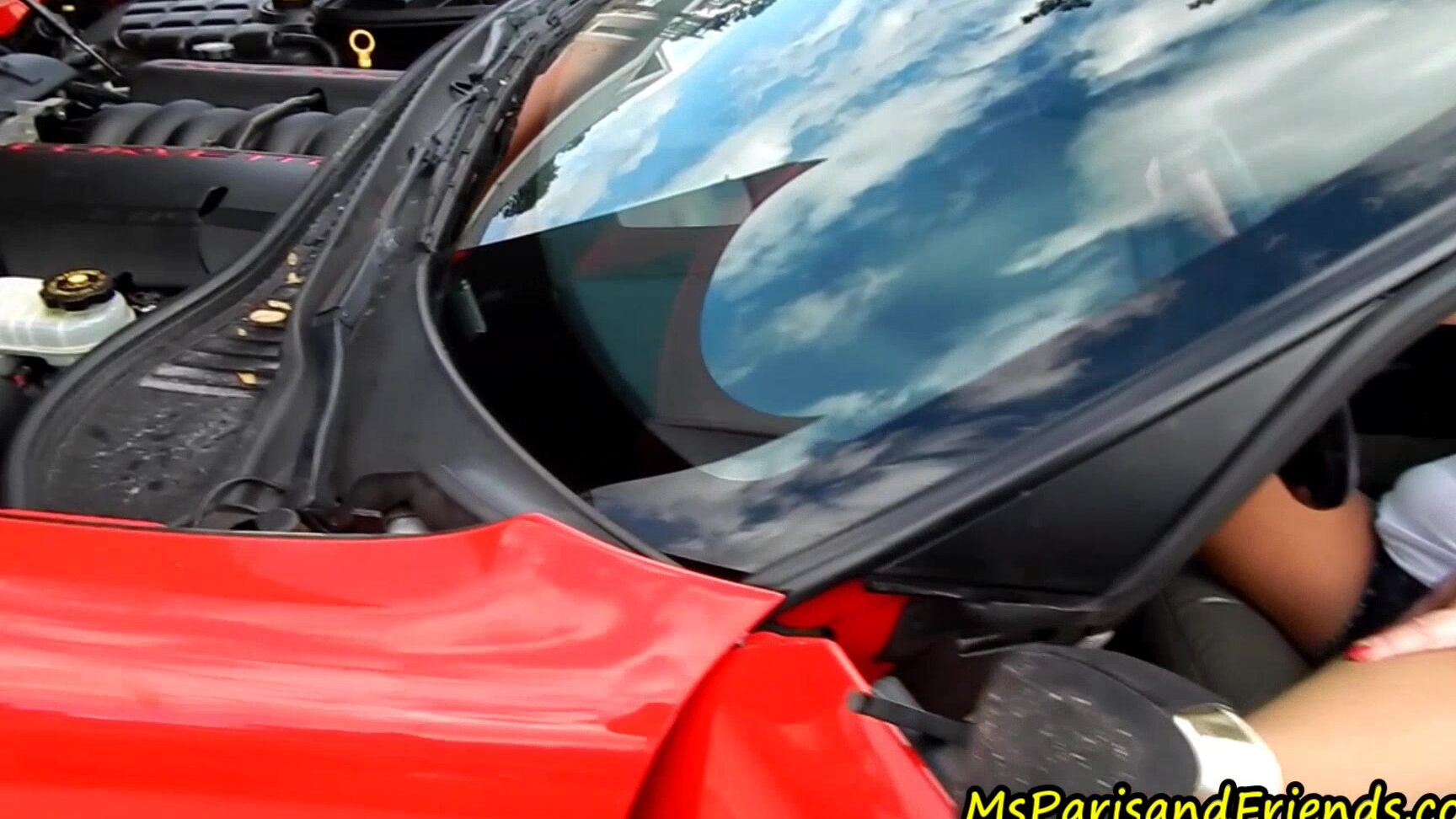 Revving, MILF, Masturbation, Orgasms, High Heels msparisrose corvette revving gets her motor hot ManyVids