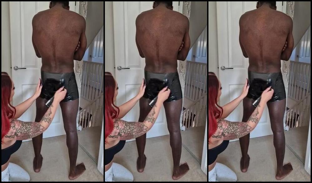 Lady Onyx Onlyfans I Had A Visit From A Very Hung Gent Today I Made Him A Pair Of Pants What Do You Think