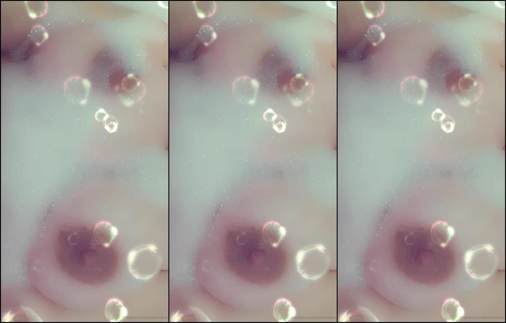 Cherrybmodeluk 77452683 10 28 2019 Boobieclip2 Bath Bubbles Relaxationatitsfinest