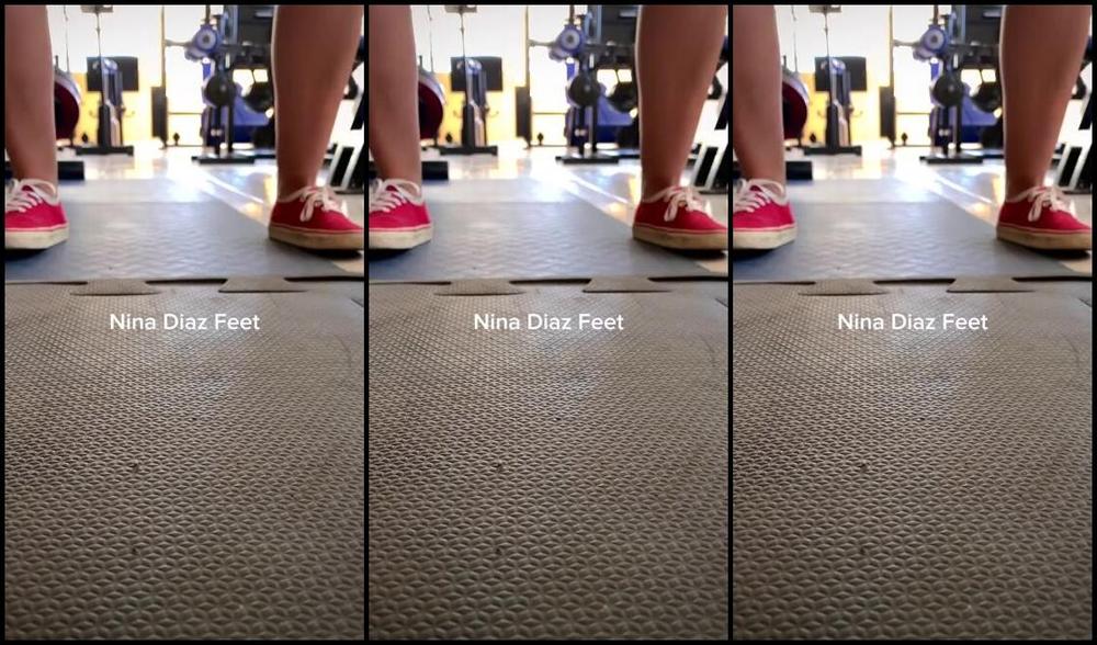 Nina S Feet Nicknamed Ninadiaz Feet Onlyfans Cheese Feet After Gym Today Was Leg Day At The Gym And Whenever I Train