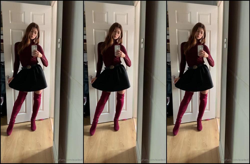 Eva De Vil Video Admire Me I Got So Much Attention In This Outf