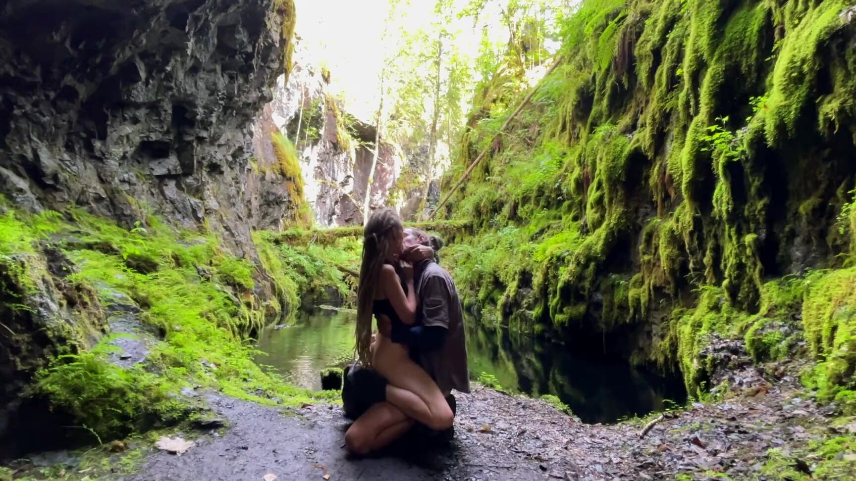 RosenbladX getting caught in the act while exploring an old mine rosenlundx  60fps Pornhub