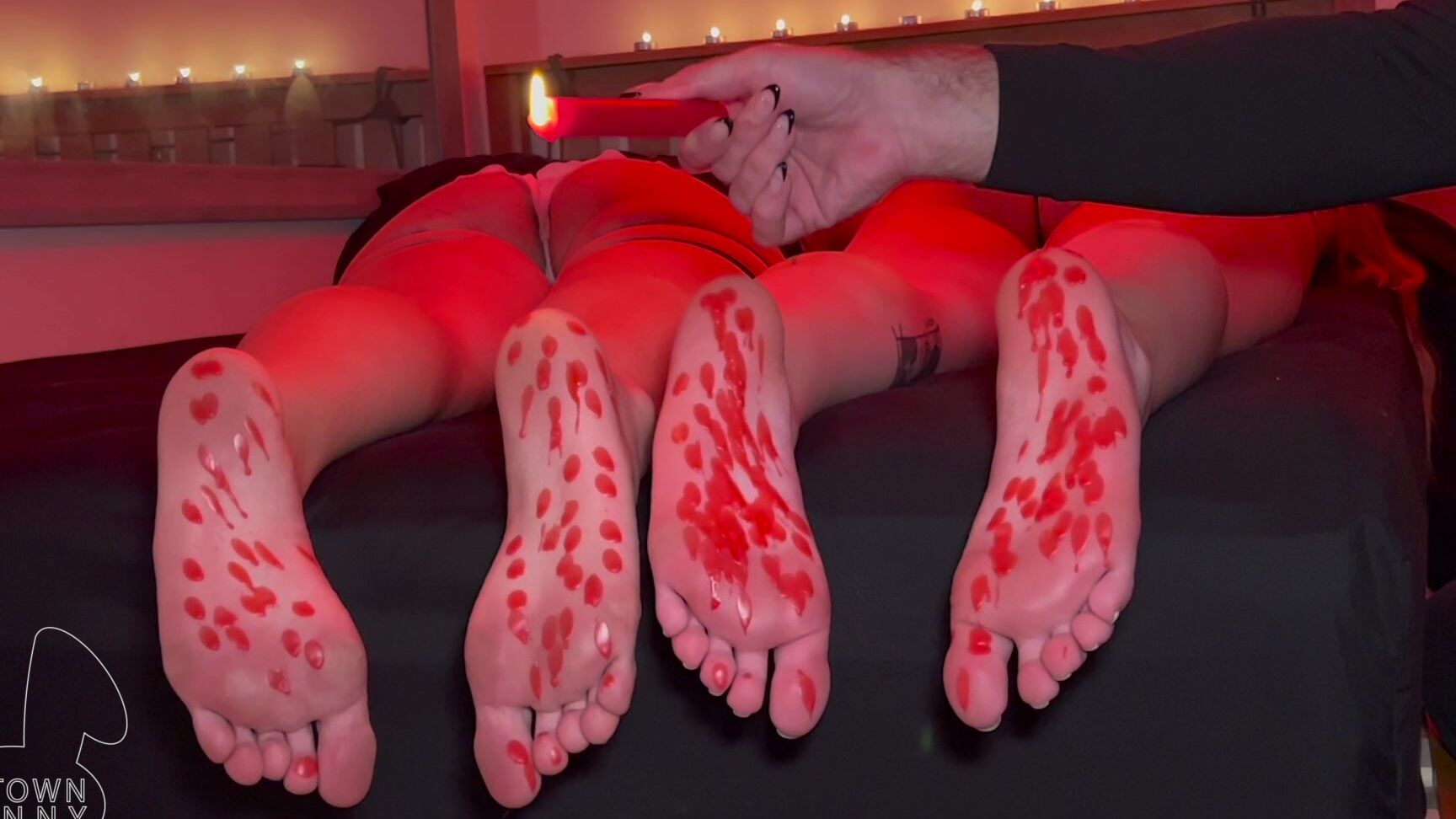 Uptown Bunny Sensual Foot Play