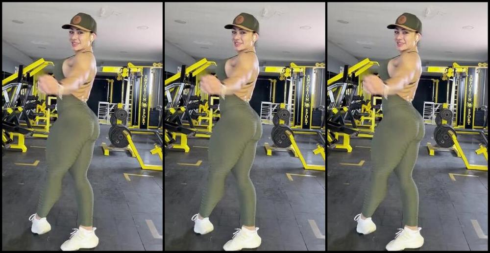 Quadsgoddess Nicknamed Quadsgoddess 09 20 2023 Onlyfans Video Muscle Flex After Gym Workout Part 2