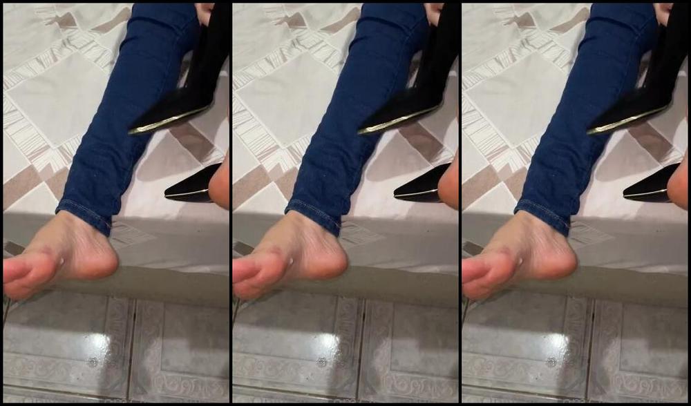 Pezinhos Da Amora Aka Amorafeetofc Onlyfans High Heels Footjob You Gays Ask Me So Much So Here Is I Hope You Like It 2 R