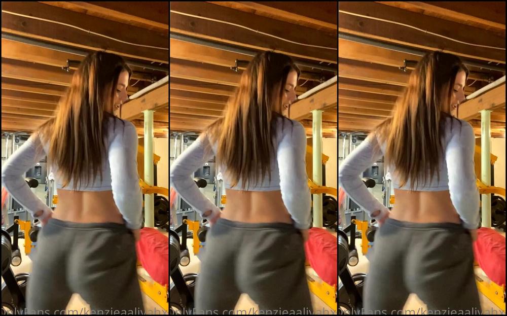 Kenzieaaliyahxo Just Some Pre Workout Twerking