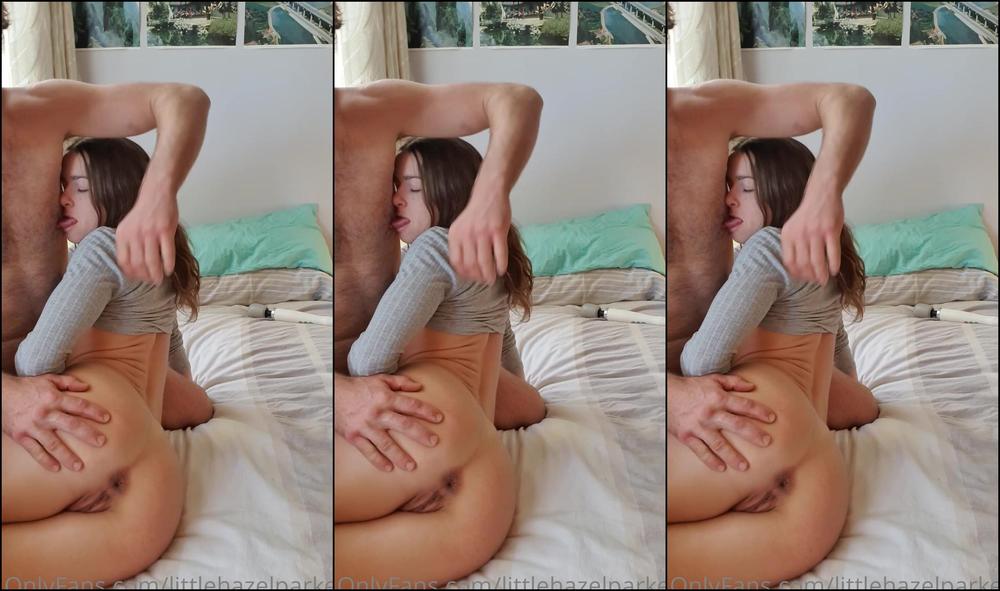 Littlehazelparker Sweet Kisses Fingerbaning Cummies Deepthroating Pussy Fucking And A