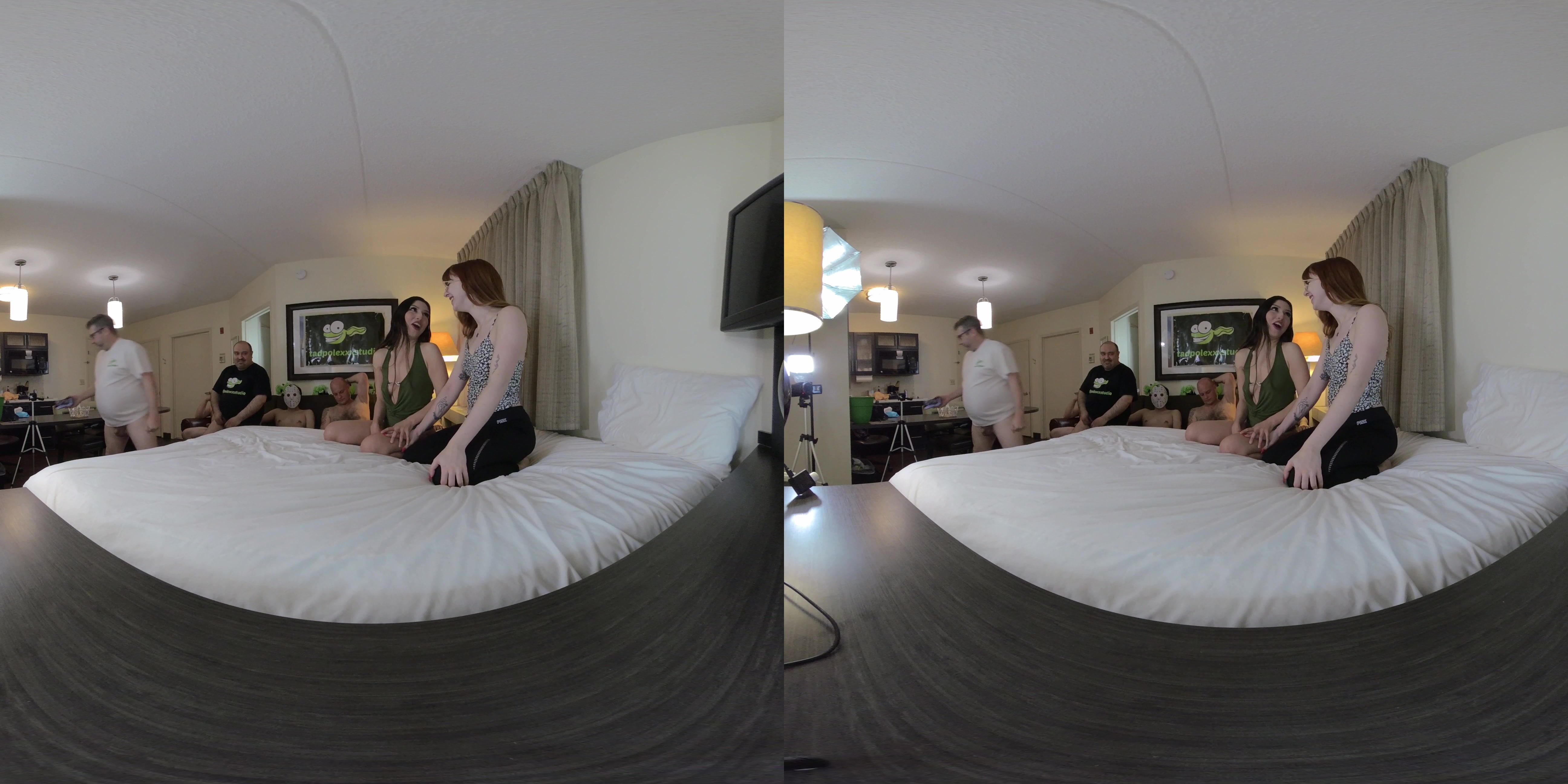 "TadPoleXXXStudio" 3d, free, gangbangs, latina, virtualreality VR 3D 1 MIN PREVIEW from 2 GIRL GB manyvids