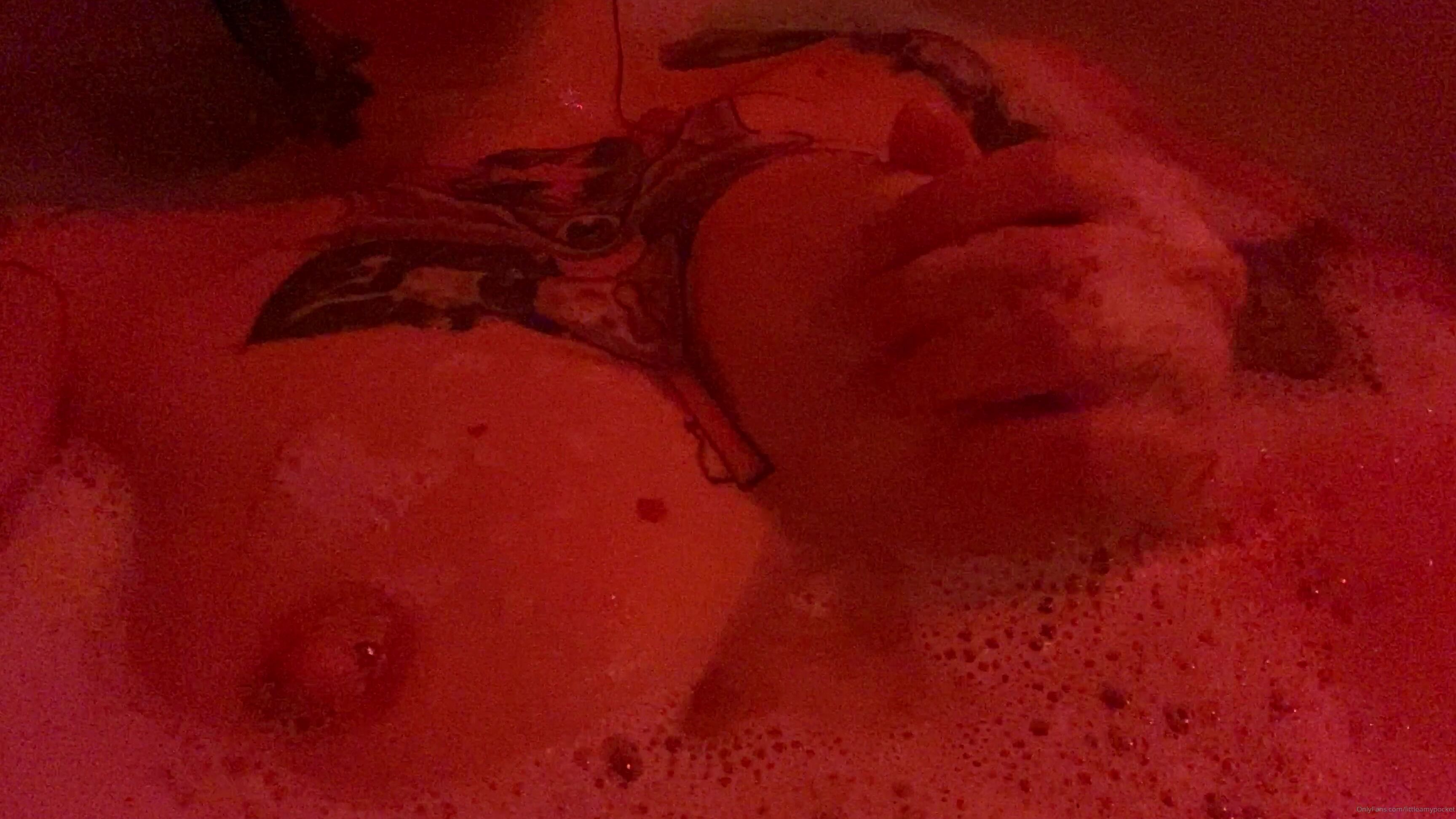 Littleamypocket Cum Join The Soapy Fun