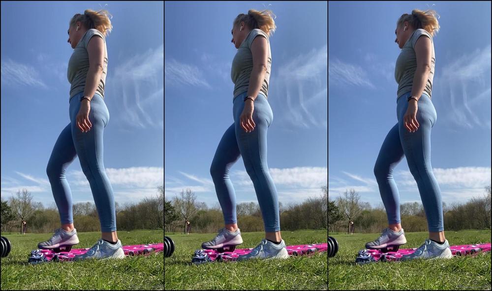 Goddessdommelia Min Video Work Out With And Perv On Me During Lock Down Wod Workout Of The Day