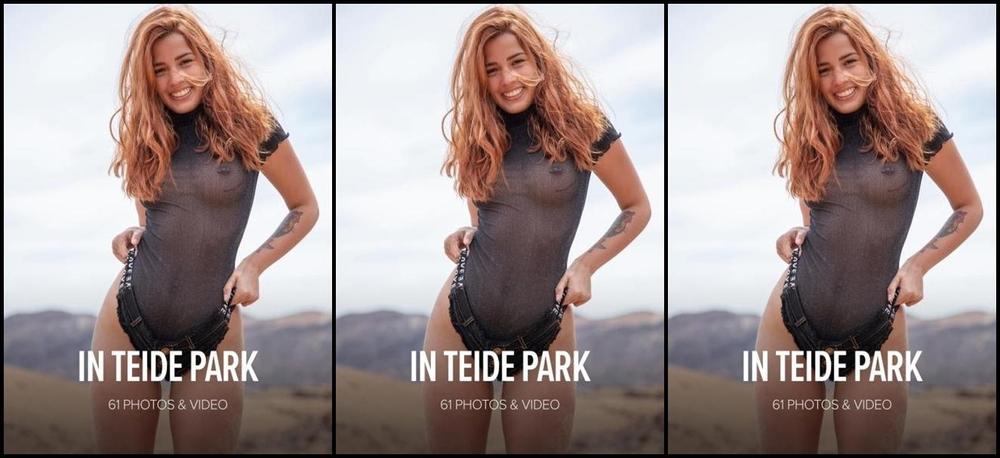 Pissing, Brunette, Outdoor, Solo, Erotic Agatha Vega - In Teide Park SiteRip